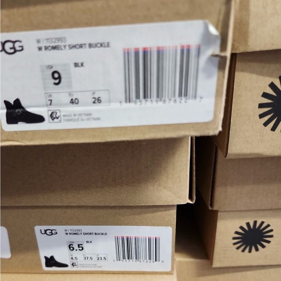 🖤new in box🖤 UGG Australia Women's UGG Romely Short Buckle Boot 'Black - Picture 7 of 10